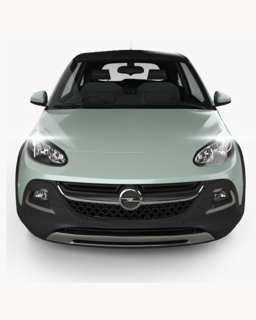 😍COPPIA LUCI DIURNE DRL POSIZIONE LED T20 W21/5W😍OPEL ADAM CANBUS 6000K BIANCO