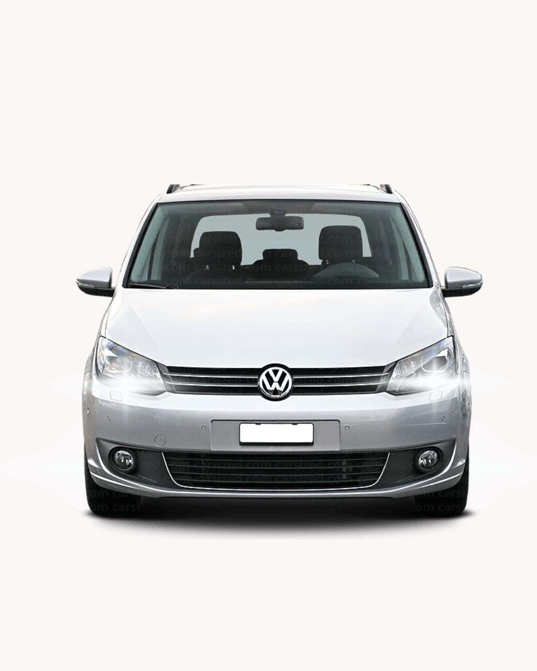 PAIR OF DAYTIME LIGHTS DRL 15 LED T20 CANBUS VOLKSWAGEN TOURAN 5T1 6000K NO FAILURE