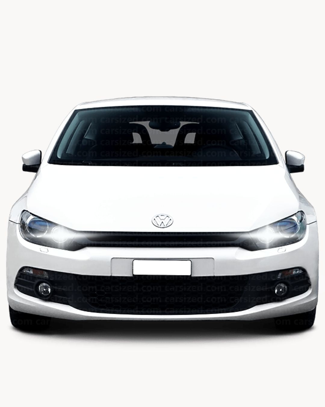 😍😍COPPIA LUCI DIURNE DRL 15 LED P21W BA15S CANBUS VW SCIROCCO 6000K NO ERROR😍
