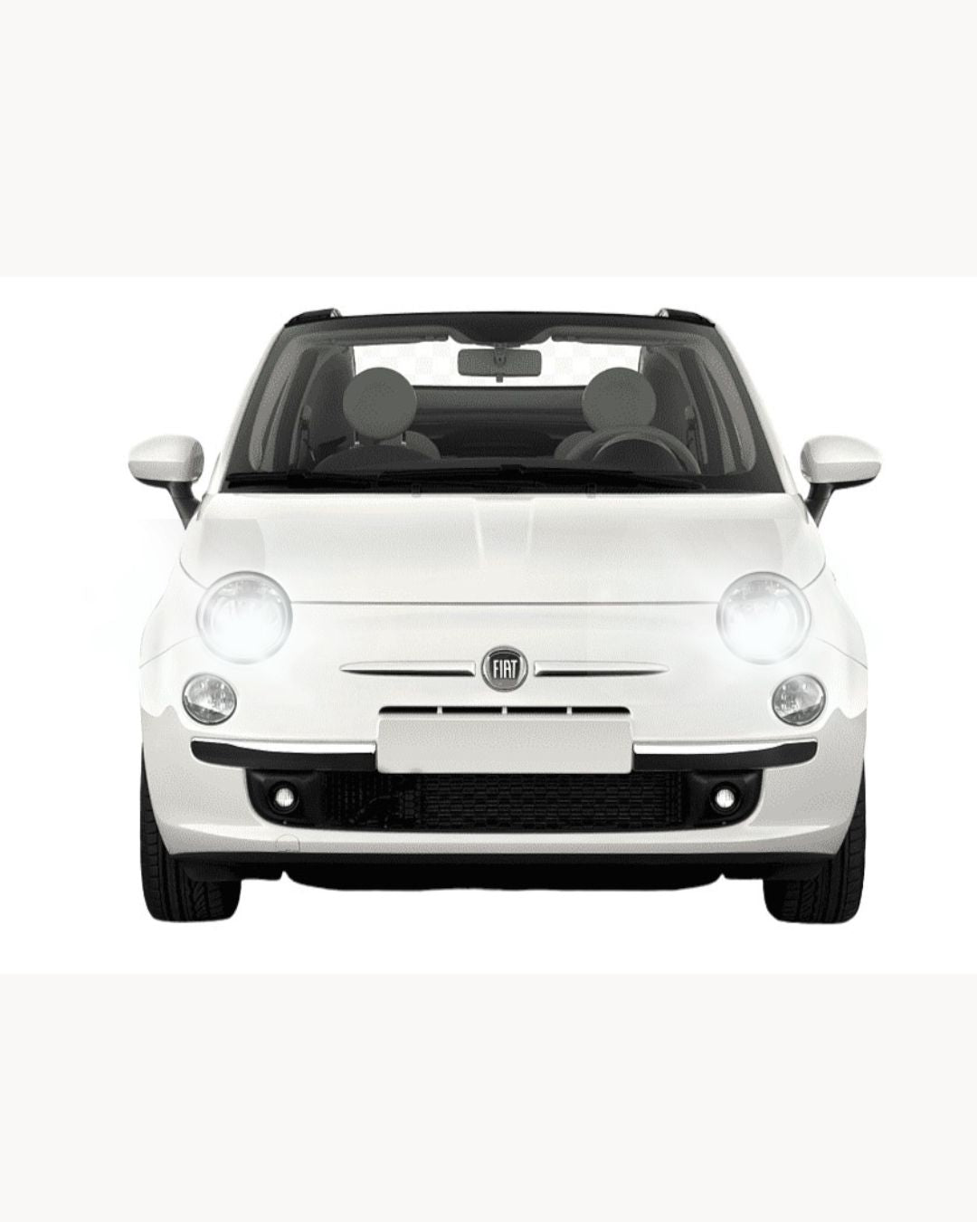 KIT LAMPADE H7 LED ANABBAGLIANTE FIAT 500 CINQUECENTO 6000K NO ERROR BIANCO