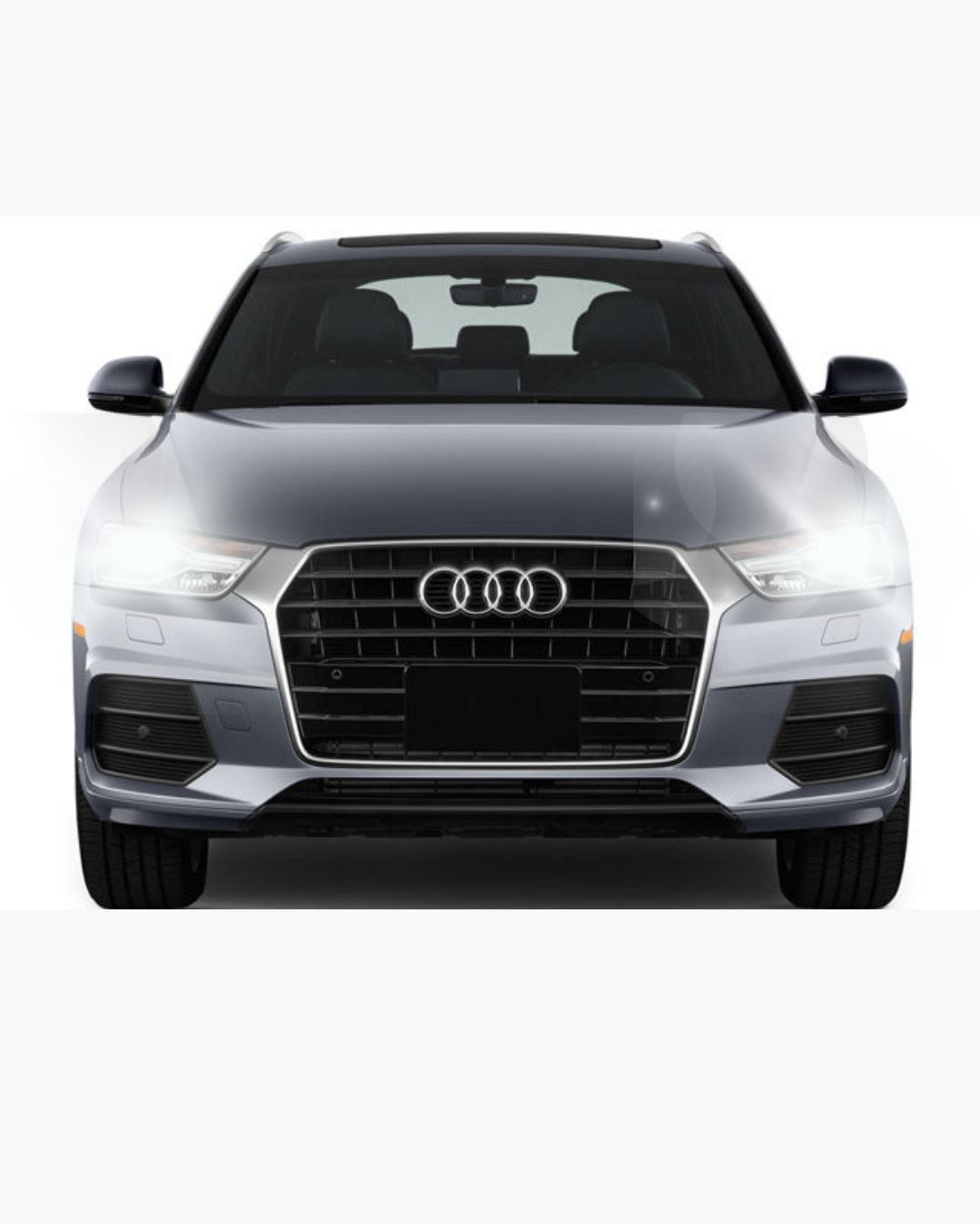 π AUDI Q3 8U FULL LED KIT H7 6500K WHITE 8000 LUMEN CANBUS HIGH BEAM LAMPS