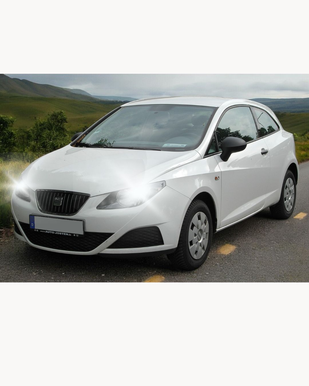 LED KIT H7 CANBUS SEAT IBIZA IV 6J RESTYLING 8000 LUMEN 6500K LOW BEAM