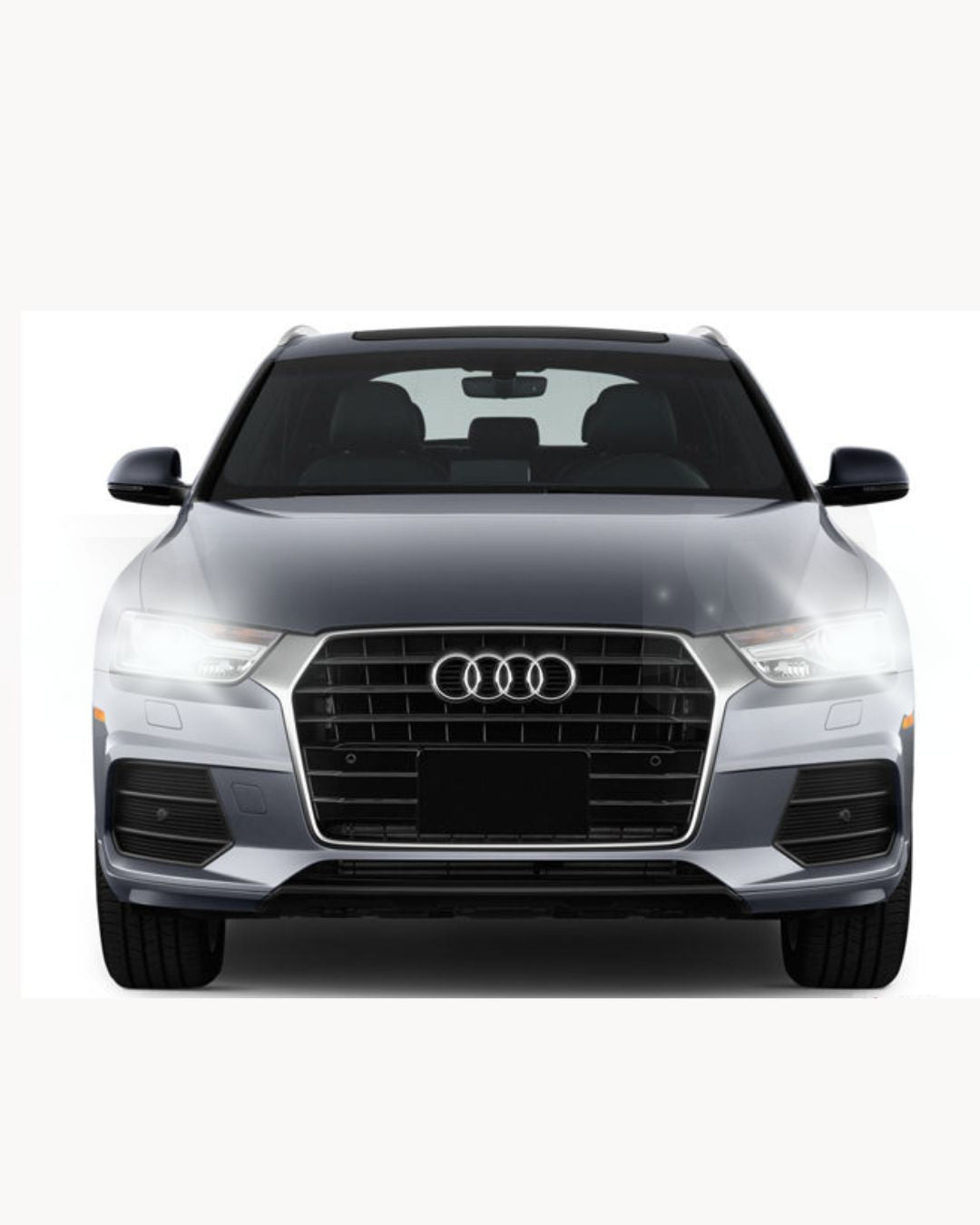 KIT FULL LED AUDI Q3 8U LAMPADE H7 6500K BIANCO 8000 LUMEN CANBUS ANABBAGLIANTI