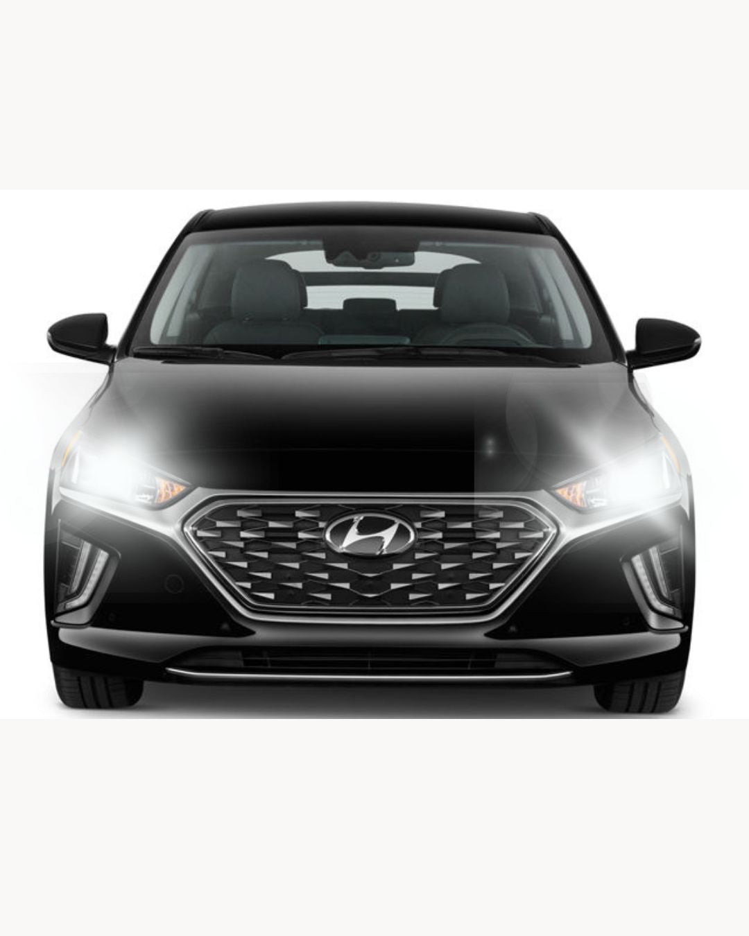 FULL LED KIT H7 6000K CANBUS LED HYUNDAI IONIQ 9600 LUMEN LOW BEAM