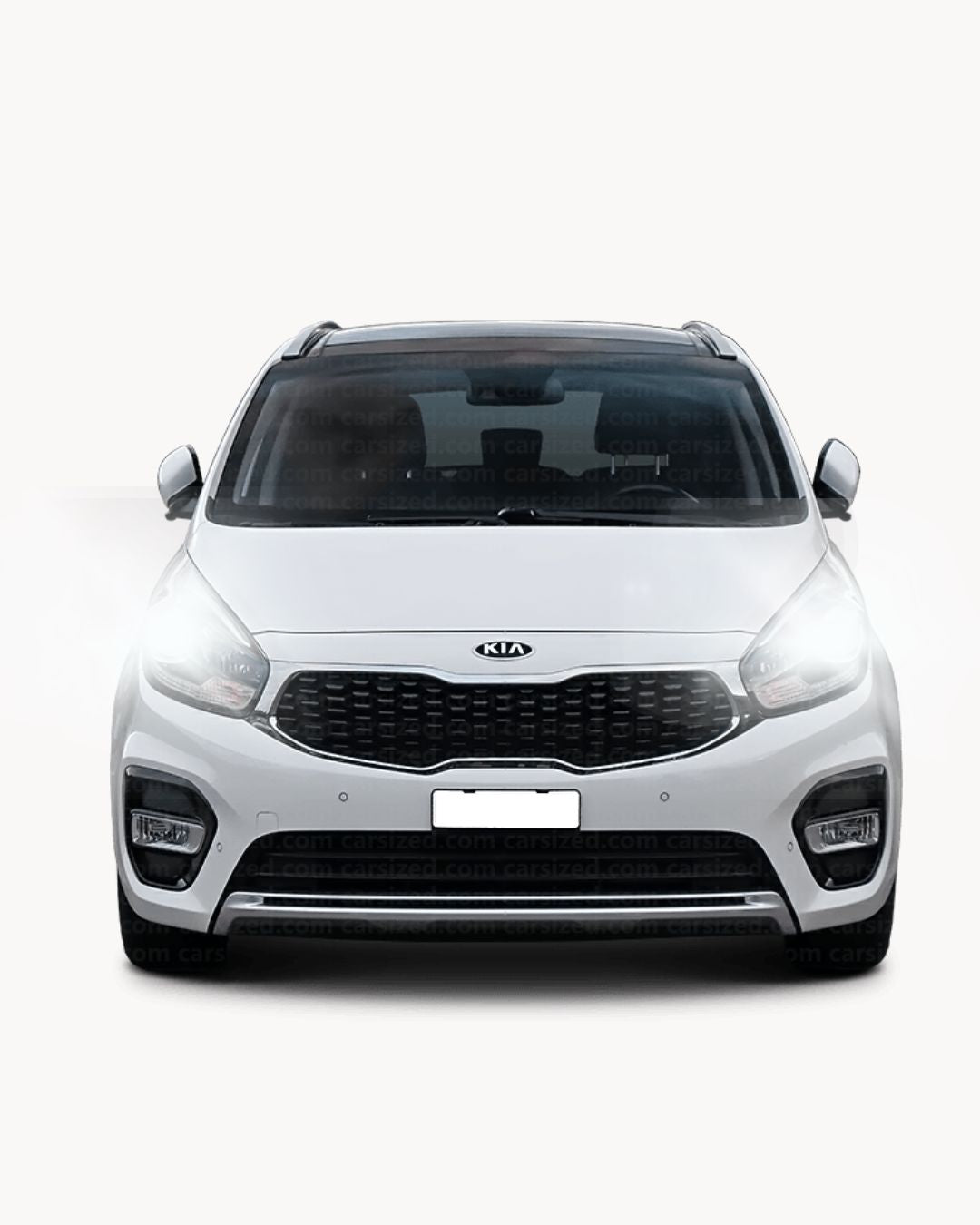KIT A LED H7 KIA CARENS MK3 CANBUS 6000K BIANCO 9600 LUMEN ANABBAGLIANTI
