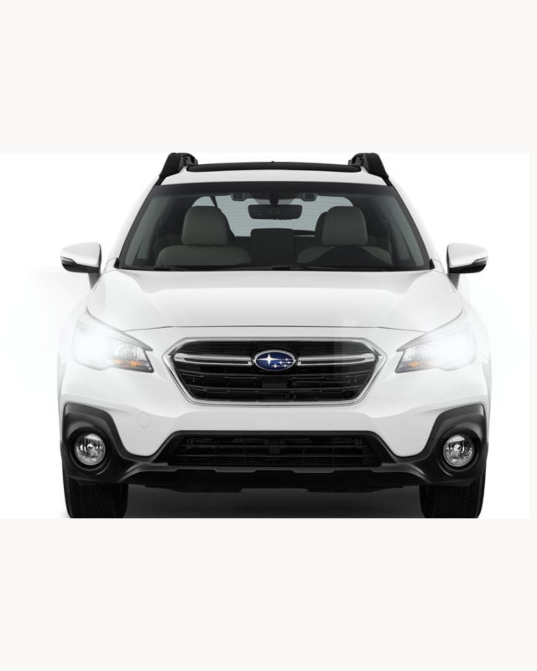 KIT FULL H7 LED PER SUBARU OUTBACK IV6000K XENON 9600 LUMEN 80W ANABBAGLIANTI