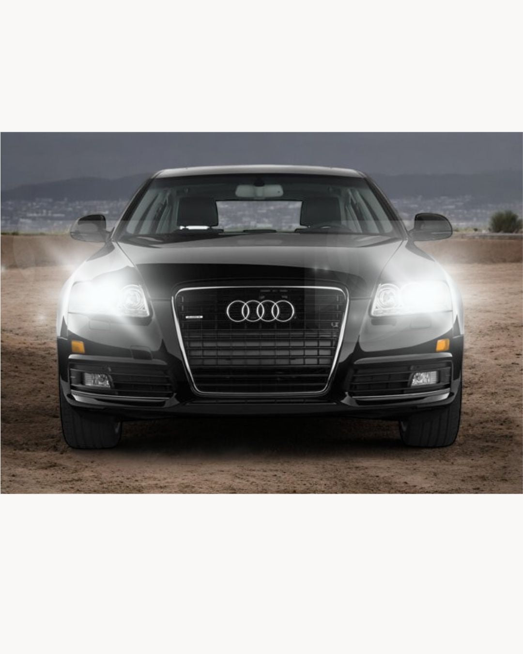 AUDI A6 C7 + AVANT H7 LED KIT 6000K NO FAILURE LOW BEAM WHITE 6400 LUMEN