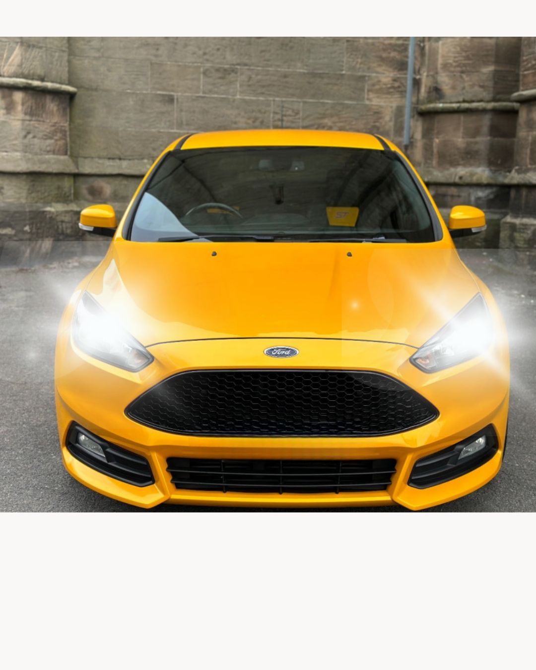 H7 LED LOW BEAM LAMP KIT FORD FOCUS MK2 6000K 6400 LUMEN CANBUS