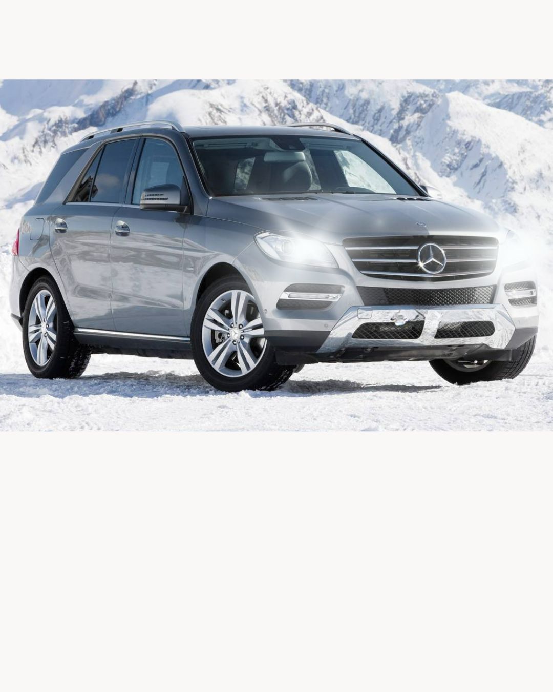 MERCEDES ML W163 LED LOW BEAM LAMP KIT LED H7 6400 LUMEN NO ERROR