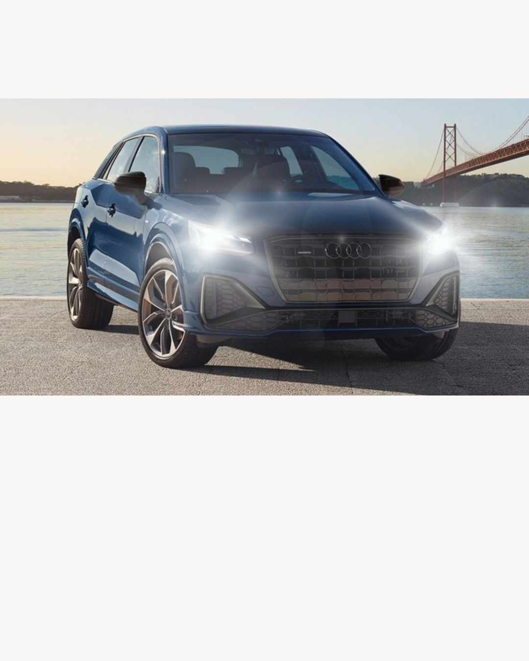 AUDI Q2 LED LOW BEAM LAMP KIT LED H7 6000K 6400 LUMEN NO ERROR