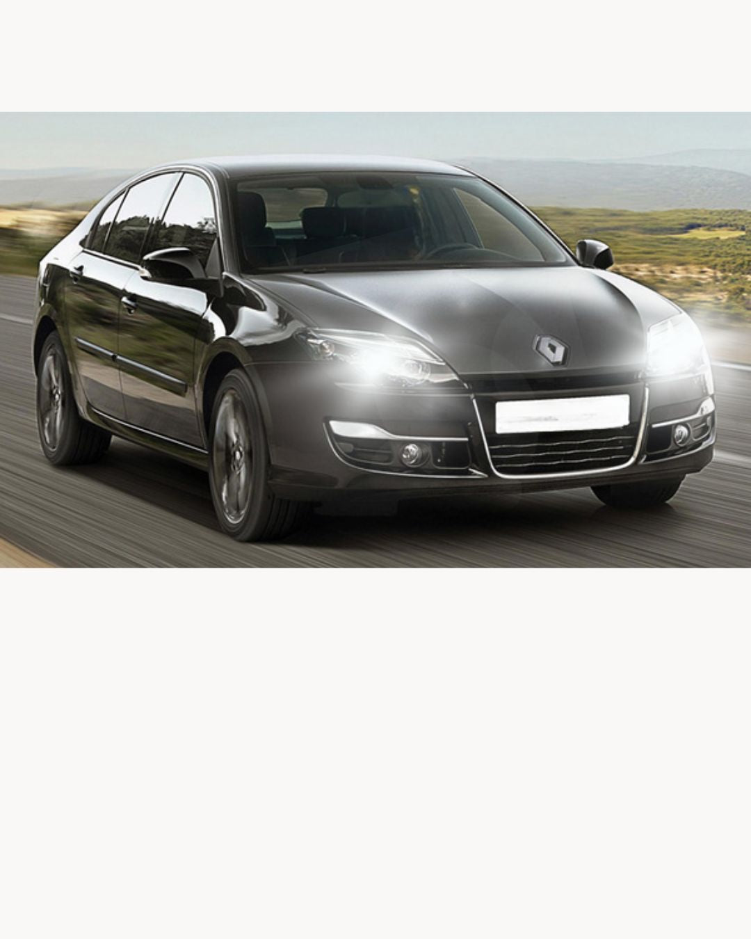 LED LOW BEAM LAMP KIT RENAULT LAGUNA 3 III LED LAMPS H7 6000K NO ERROR