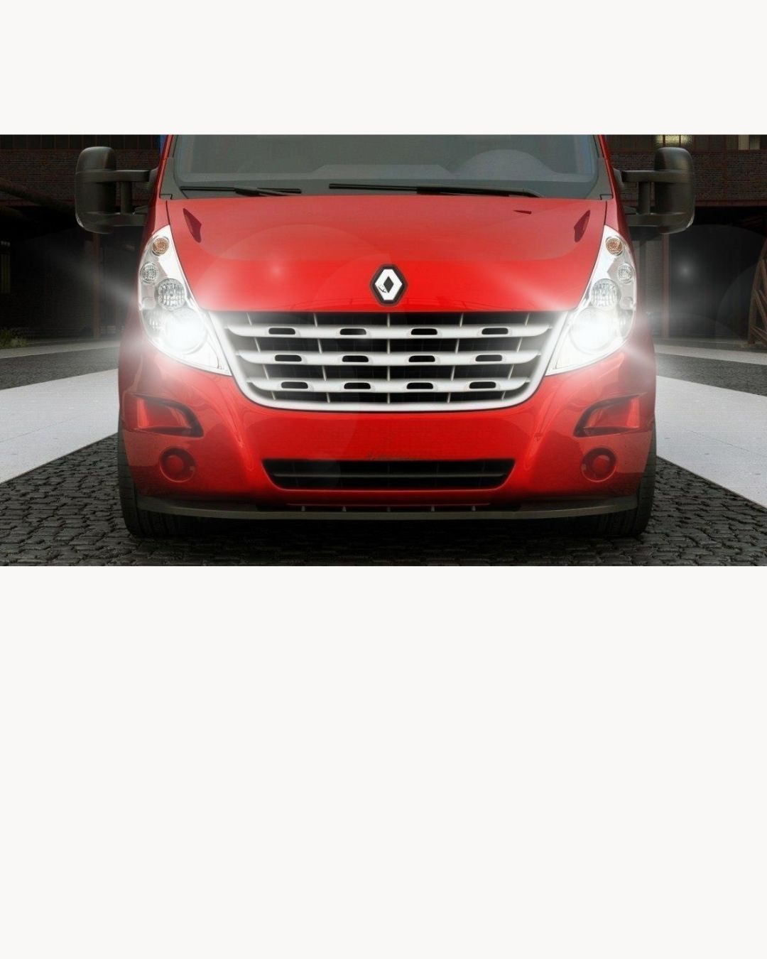 LED KIT H7 RENAULT MASTER MK3 FULL CANBUS 8000 LUMEN LED 6500K WHITE