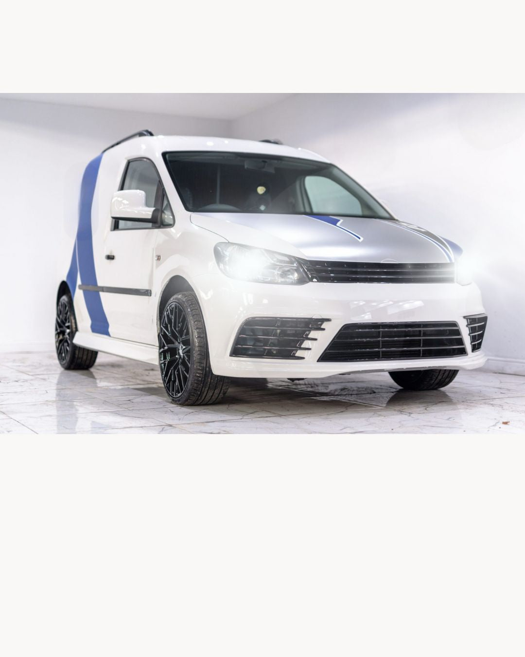 KIT LED H7 CANBUS VOLKSWAGEN CADDY MK3 LED 360° 9600 LUMEN 6000K + PORTALAMPADE