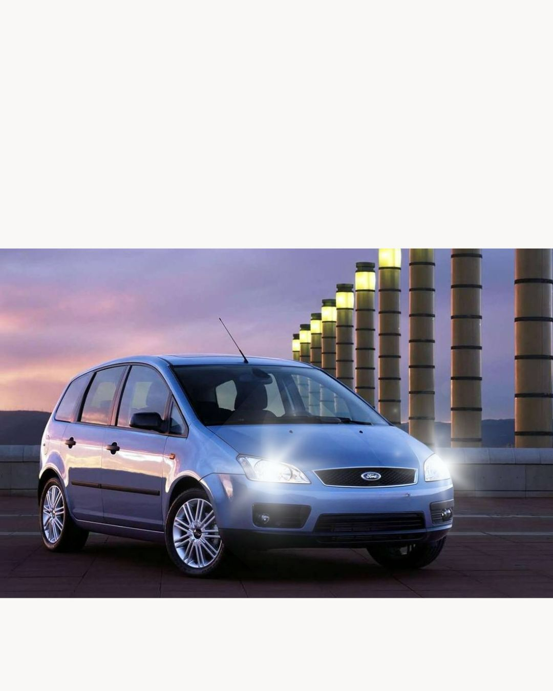 KIT LED H7 PER FORD C-MAX MK1 6000K BIANCO 6000 LUMEN CANBUS ANABBAGLIANTI