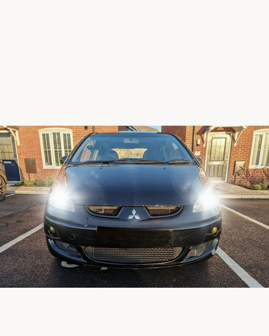 KIT LED H7 MITSUBISHI COLT MK6 VI 6000K BIANCO 6000 LUMEN CANBUS ABBAGLIANTI