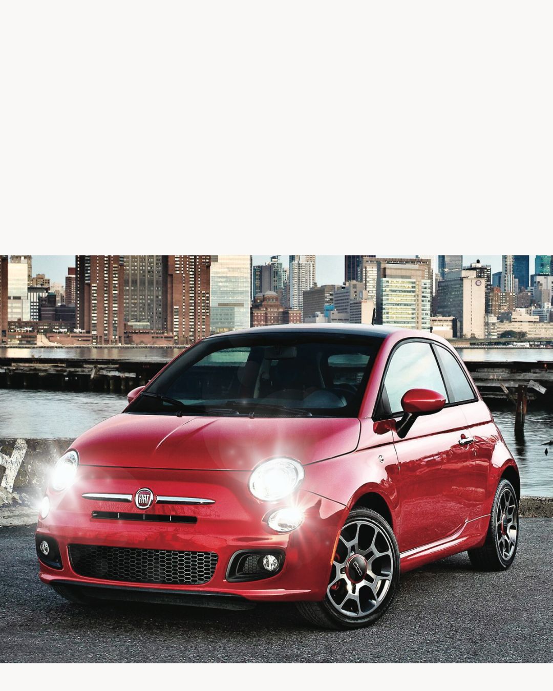 KIT LED H7 FIAT 500 RESTYLING 6500K CANBUS 12000LM LUMEN MONO LED LENTICOLARE