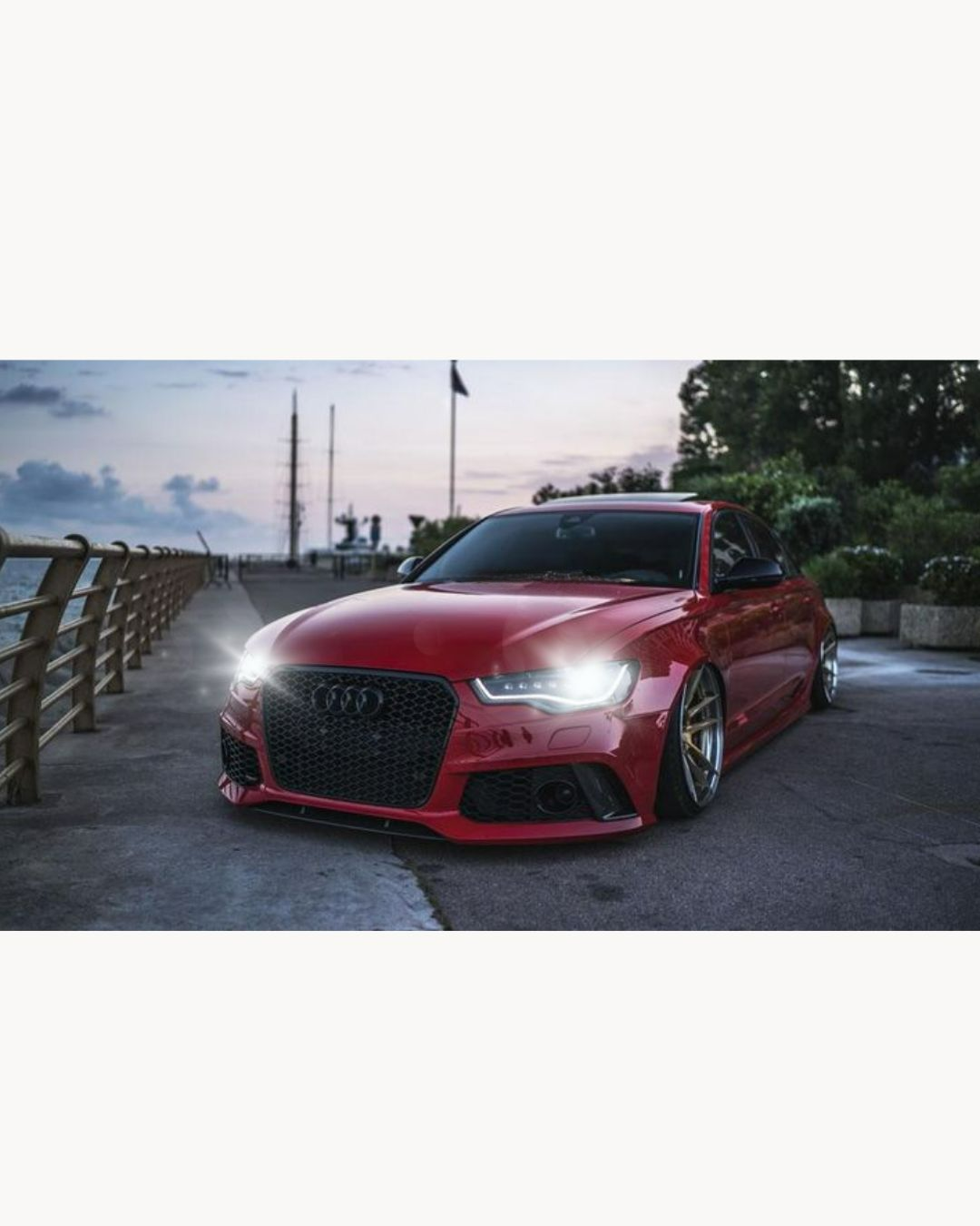 KIT LED H7 6500K FULL CANBUS 8000 LUMEN LED LAMPADE PER AUDI A6 C7 / AVANT
