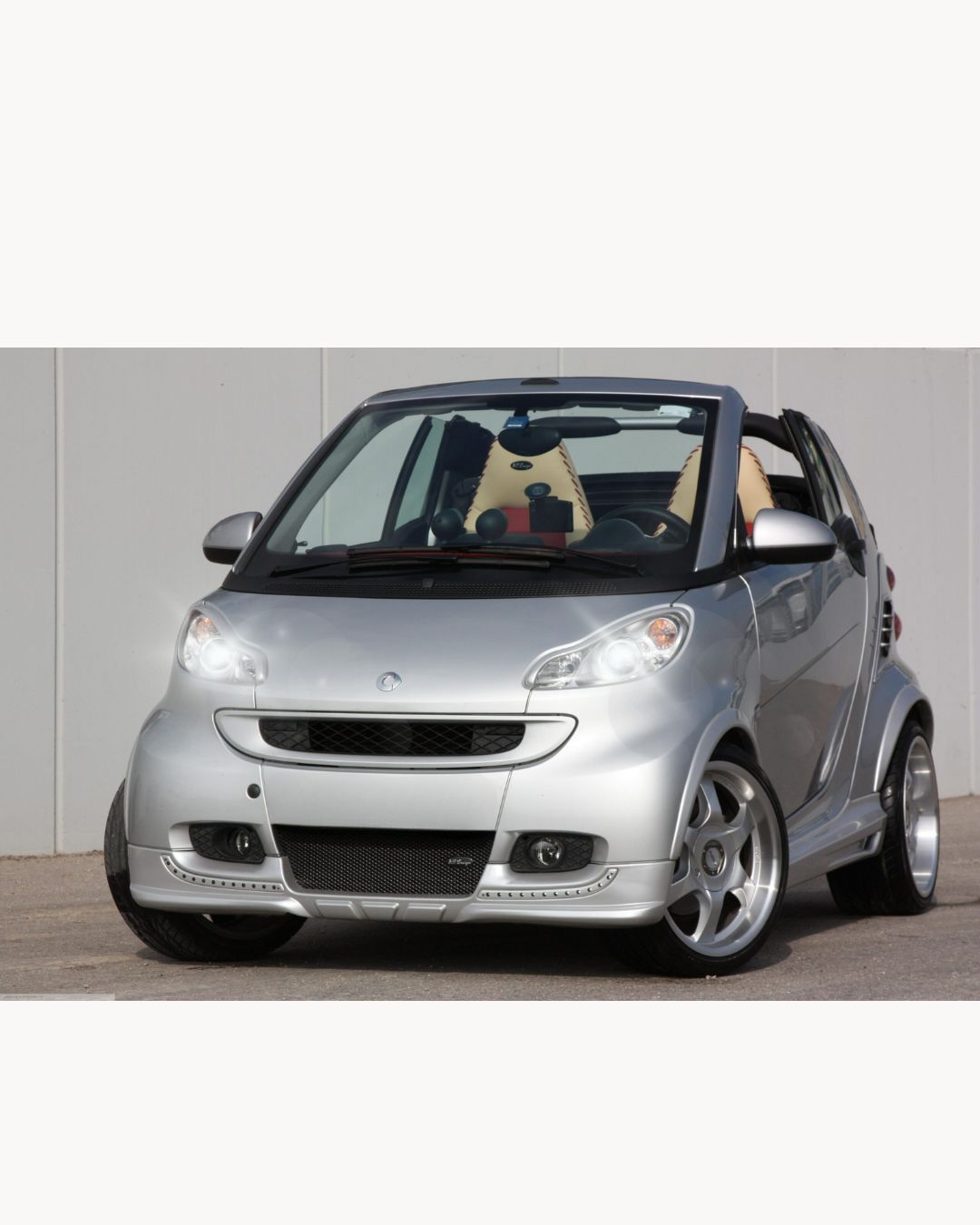 CONVERSIONE FARI FULL LED SMART FORTWO 451 LED 18400 LUMEN CANBUS BIANCO