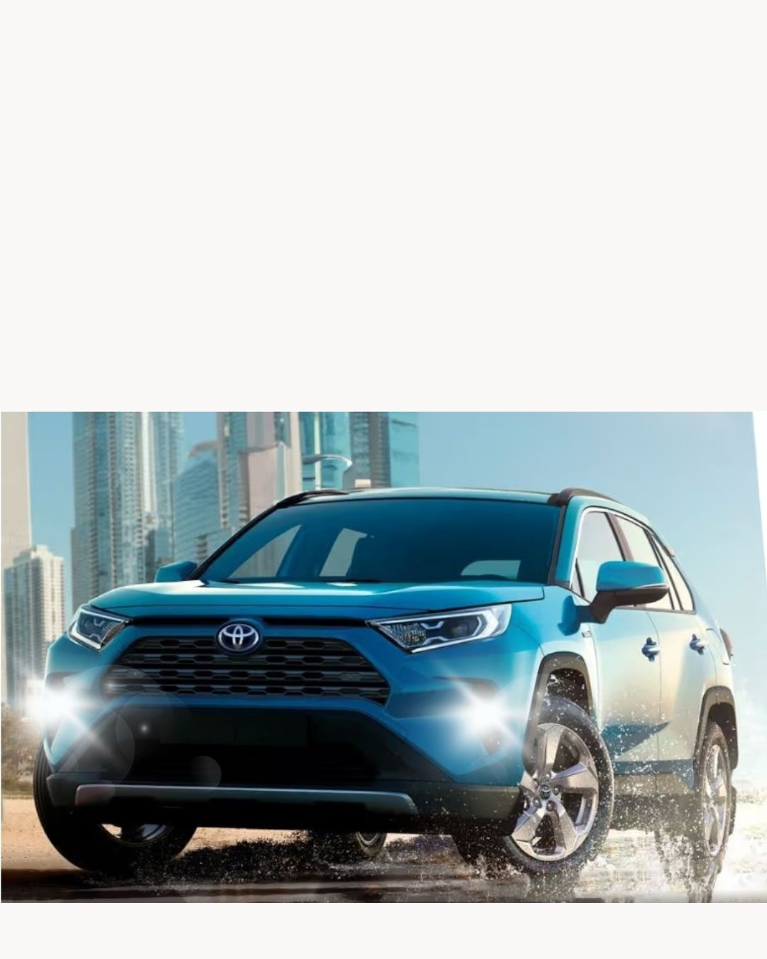 KIT CONVERSIONE FARI FULL LED PER TOYOTA RAV-4 MK3 III CANBUS MONO LED BIANCO