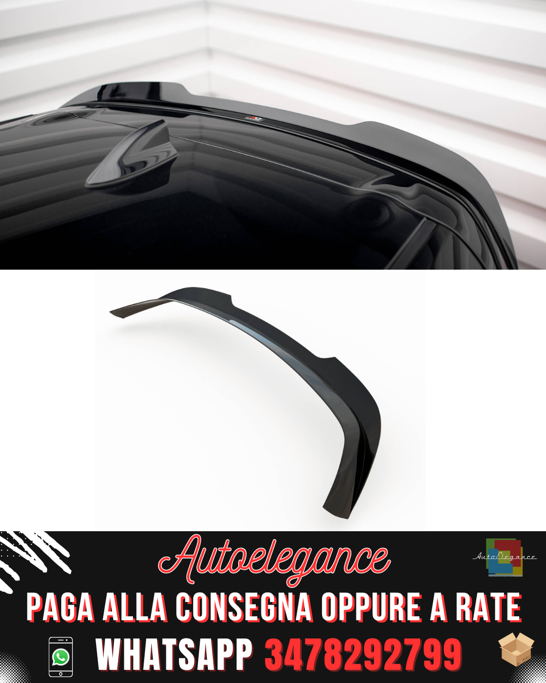 SPOILER suitable for TOYOTA COROLLA XII HATCHBACK