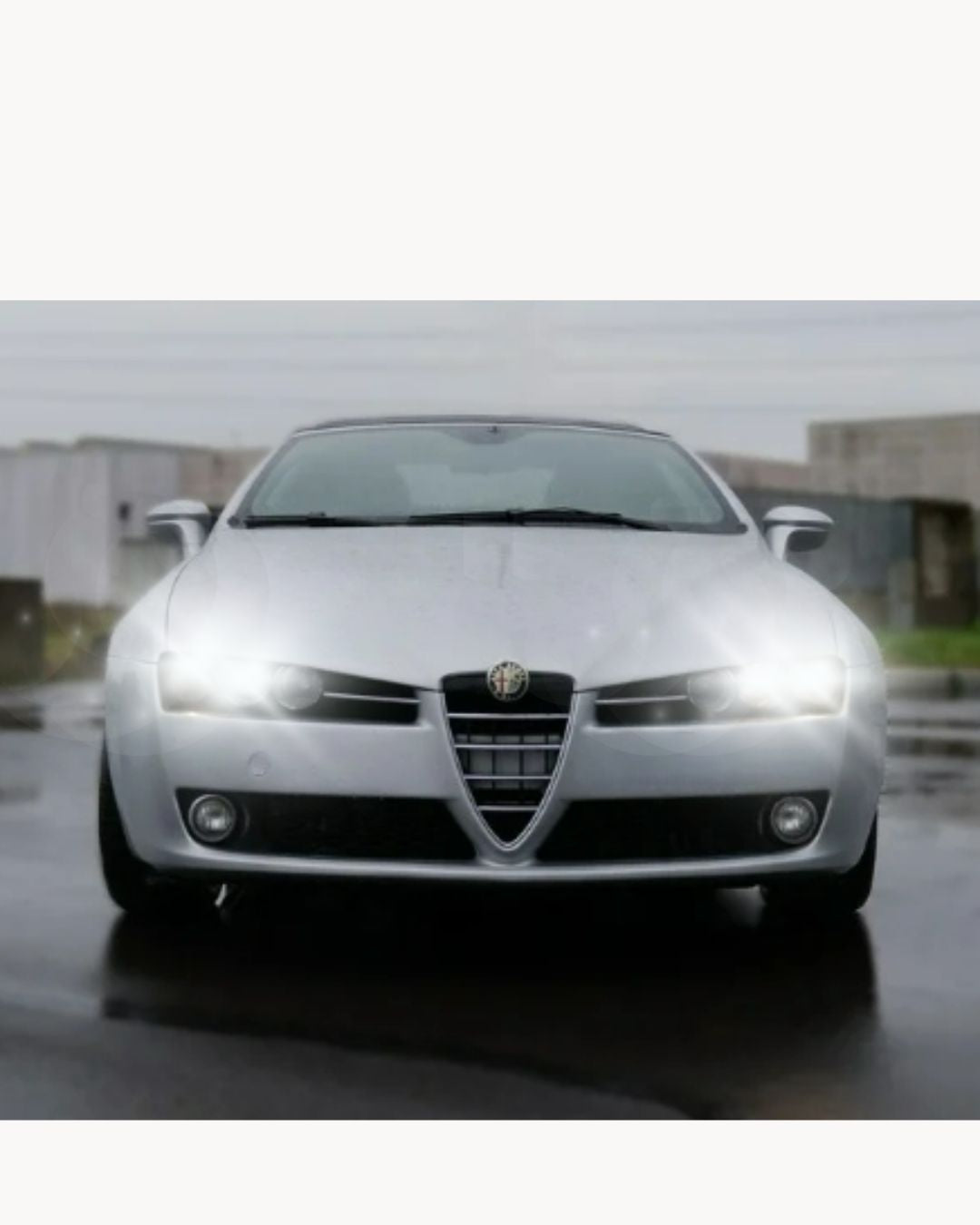 ALFA 159 BRERA SPIDER H7 LED KIT WITH HALOGEN HEADLIGHTS 6000K 6000 LUMEN HIGH BEAM