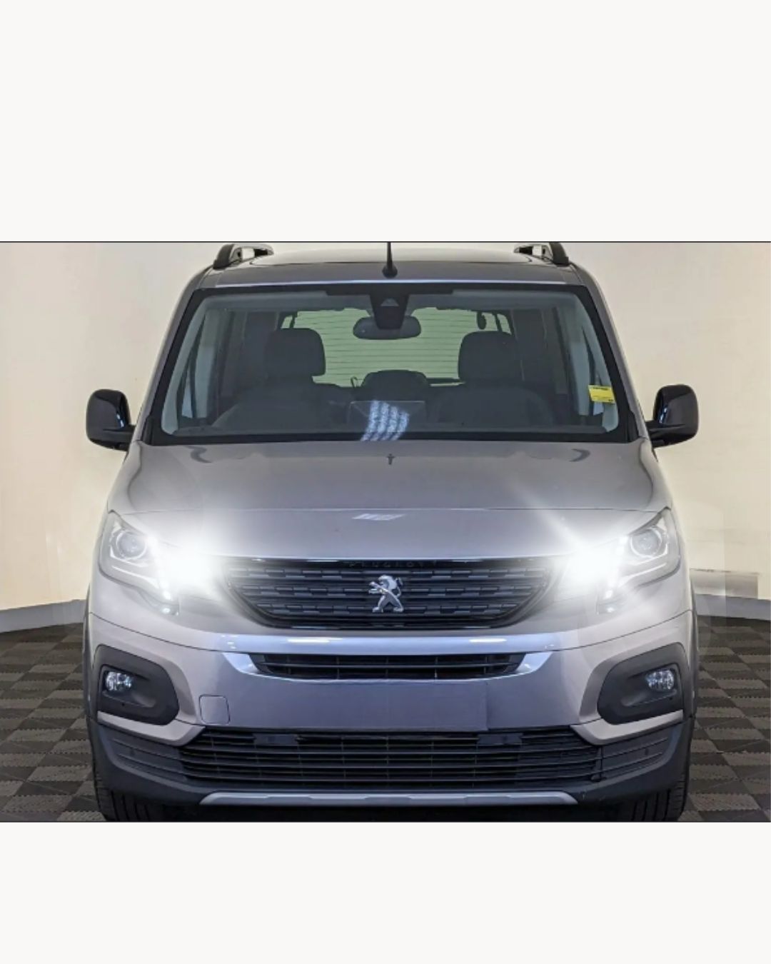 PEUGEOT RIFTER LED HIGH BEAM LAMPS H1 LED LAMPS NO FAILURE WHITE XENON