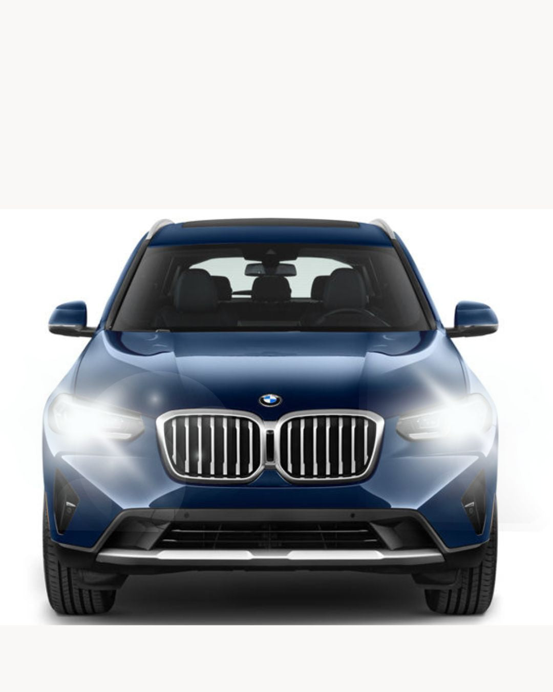 KIT FULL LED BMW X3 G01 H7 6500K ABBAGLIANTE CANBUS 8000 LUMEN XENO