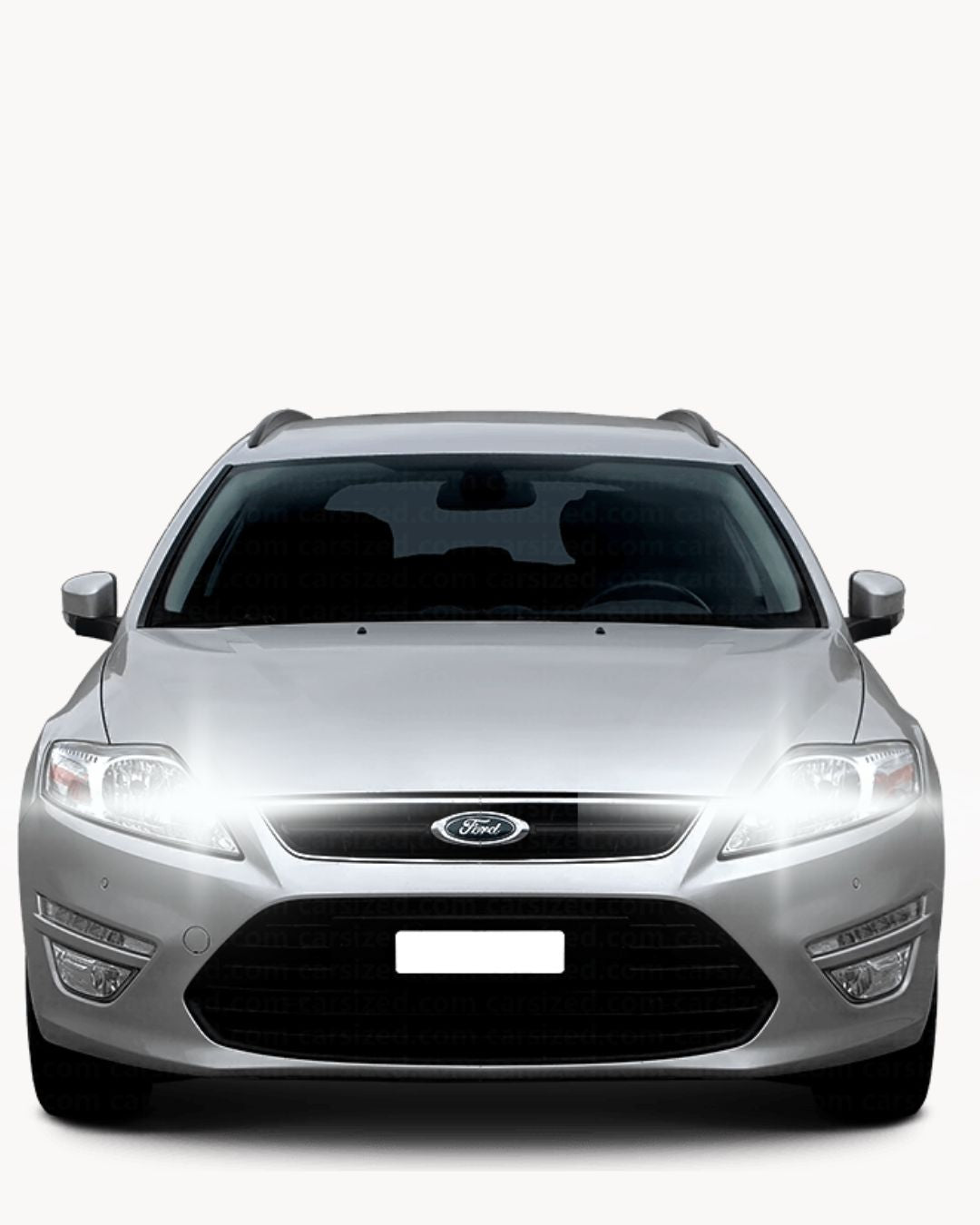 ❤️FULL LED KIT FORD MONDEO III H1 6000K NO ERROR GLOSSY CANBUS 6400 LUMEN