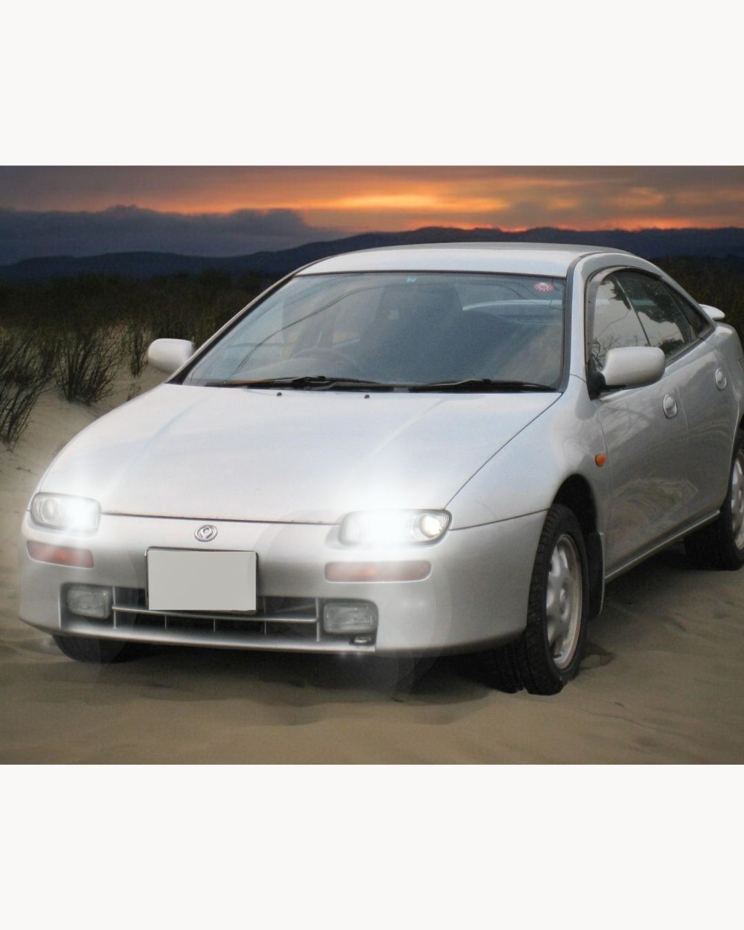 FULL LED KIT MAZDA 323 F LED LAMPS H1 6000K ICE WHITE DAZZLING