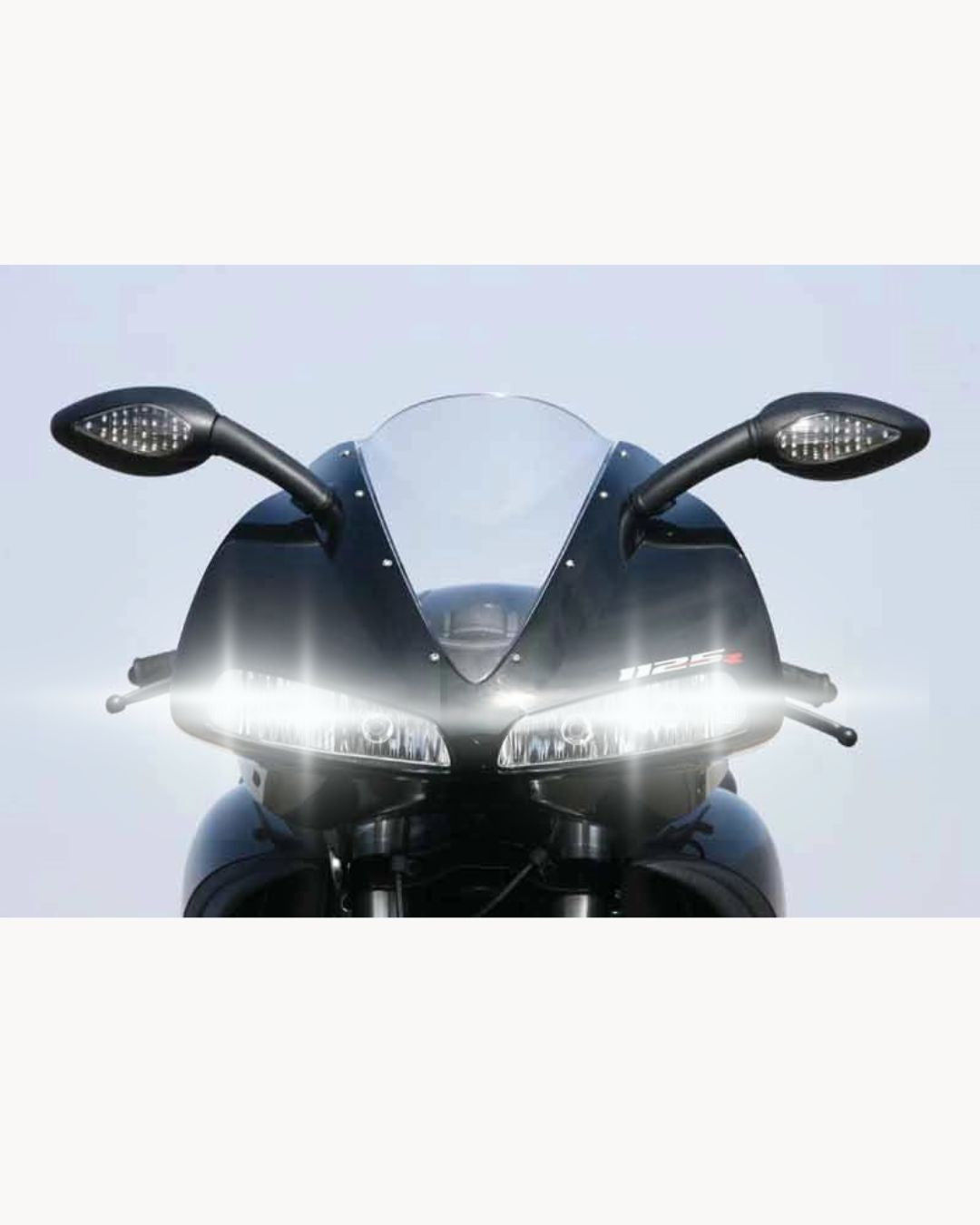 ⚡⚡KIT LED H8 6000K BIANCO 9800 LUMEN ABBAGLIANTI⚡ BUELL R 1125 ⚡NO AVARIA LUCI⚡⚡