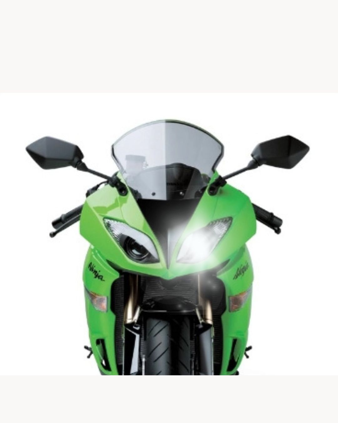 LAMPADA LED H11 6000K 4800 LUMEN KAWASAKI NINJA 600 ZX6R 2009-2016 ABBAGLIANTE