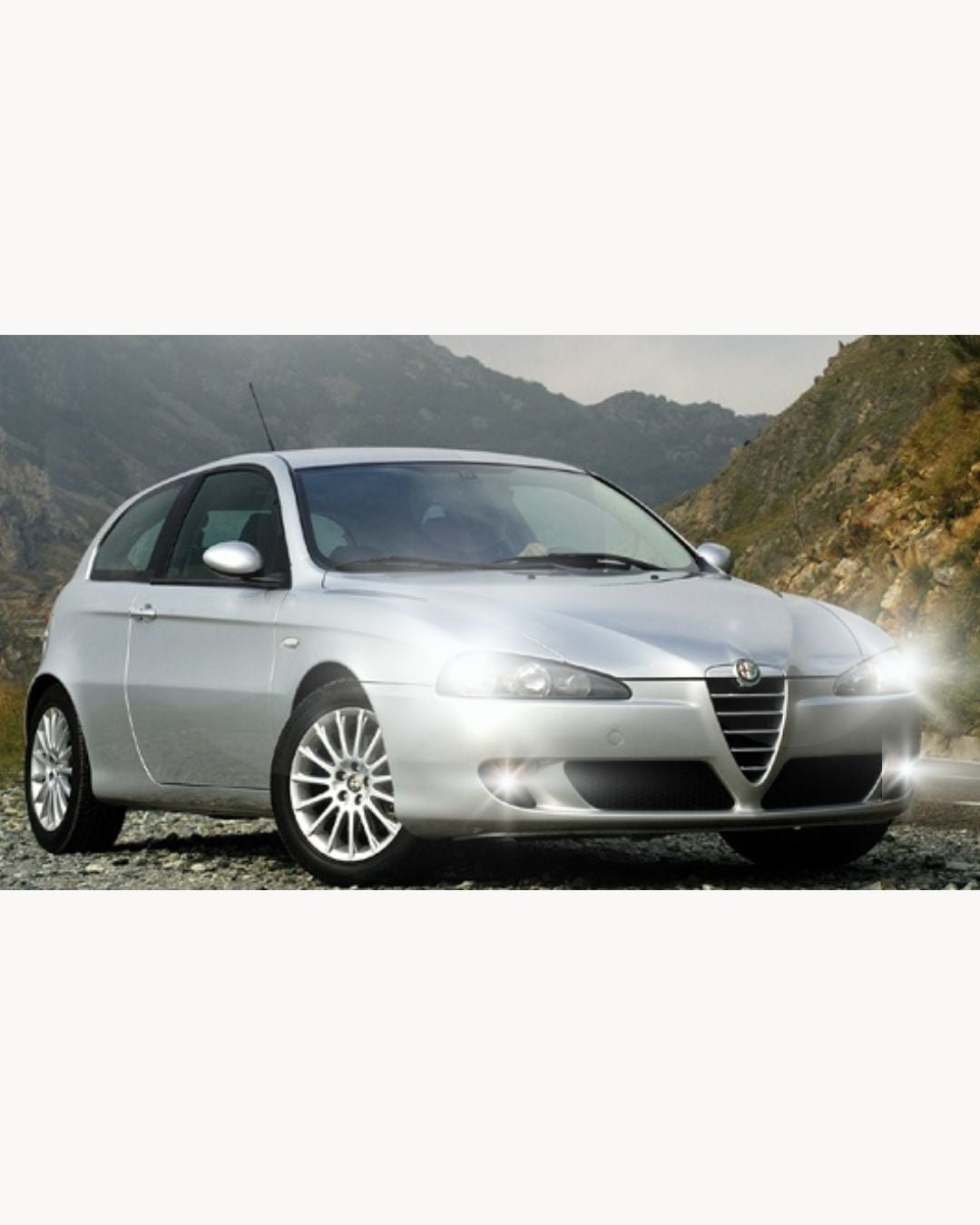 ALFA ROMEO 147 PRE-RESTYLING H7 LED KIT 6000K WHITE 6000 LUMEN HIGH BEAM