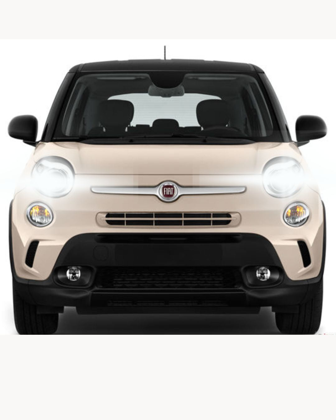 FULL LED KIT FIAT 500L H7 LAMPS 6000K WHITE 9800 LUMEN CANBUS LED HIGH BEAM