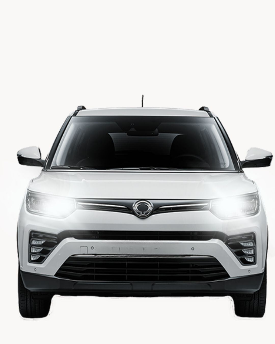 KIT LED ABBAGLIANTI SSANGYONG TIVOLI LAMPADE LED H1 NO AVARIA 6400 LUMEN 6000K