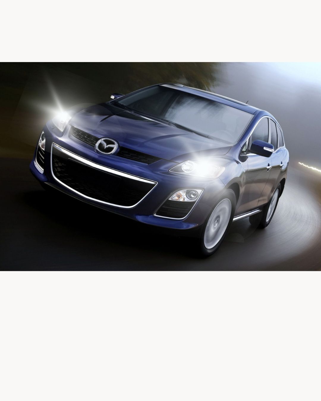 LED LOW BEAM KIT MAZDA CX-7 CX 7 LED H7 6000K 9600 LUMEN WHITE