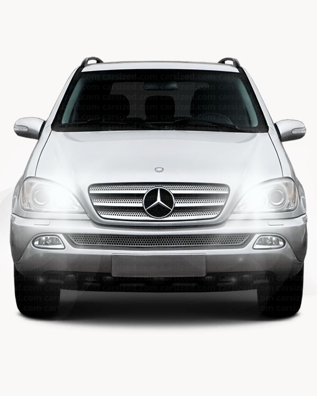 FULL LED KIT MERCEDES W163 FROM 09/2000 H7 6500K HIGH BEAM CANBUS 8000 LUMEN