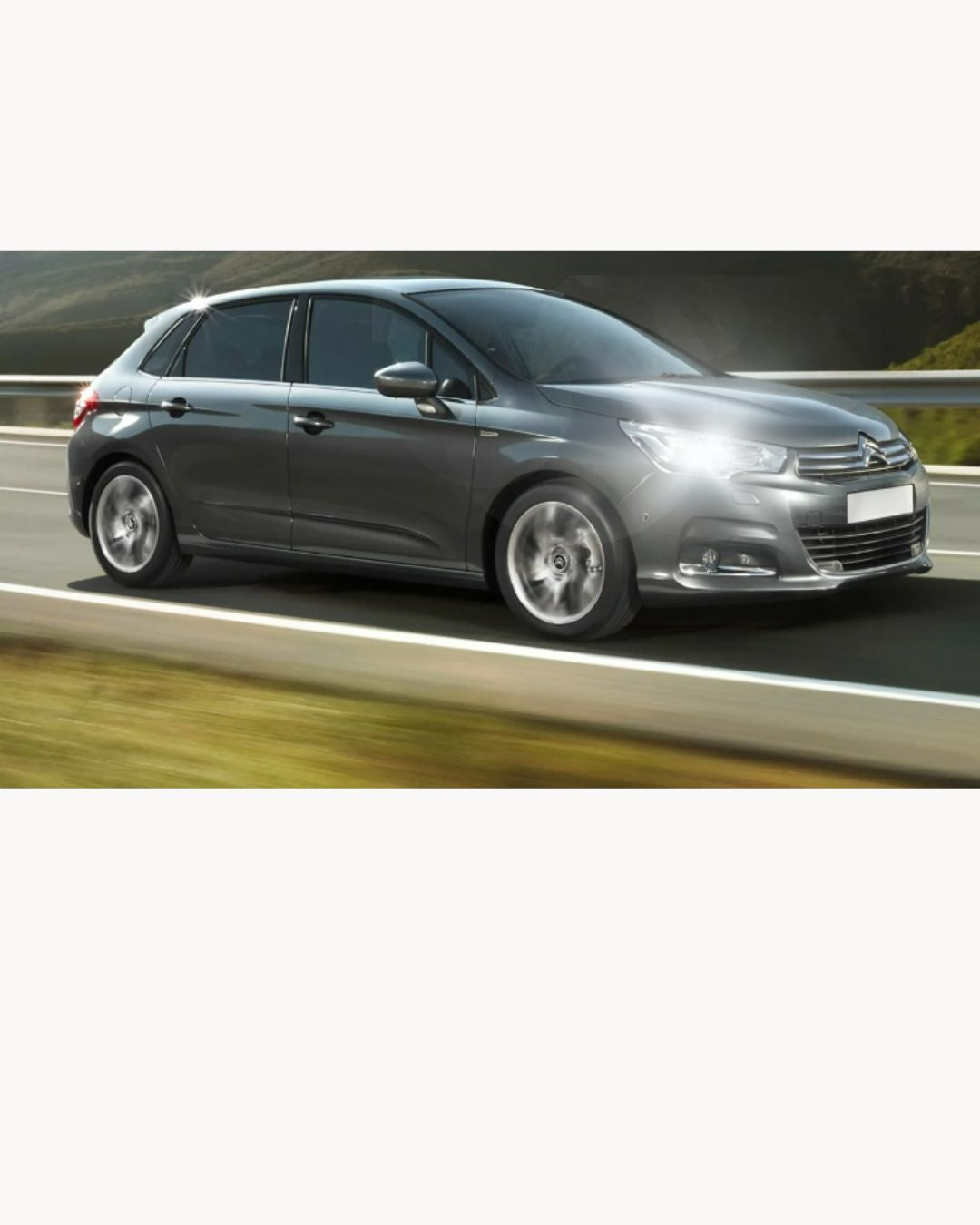 CITROEN C4 MK2 II H7 LED KIT 6000K WHITE 6000 LUMEN CANBUS LOW BEAM