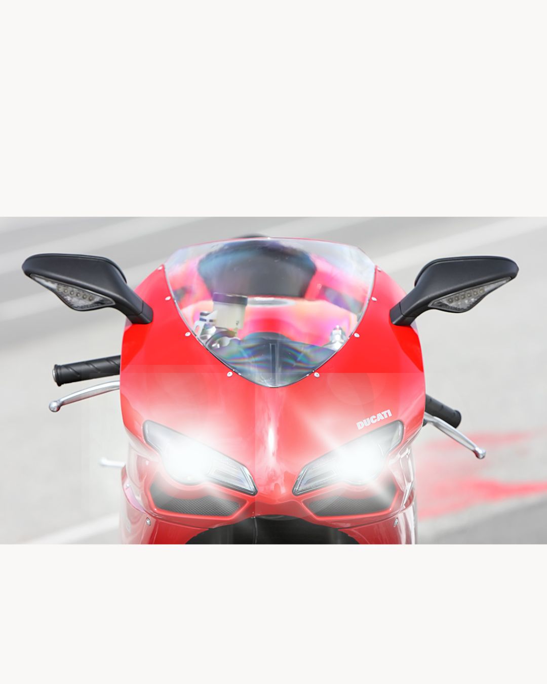 FULL LED LAMP KIT H11 6000K DUCATI 848 1098 1198 LOW BEAM + HIGH BEAM