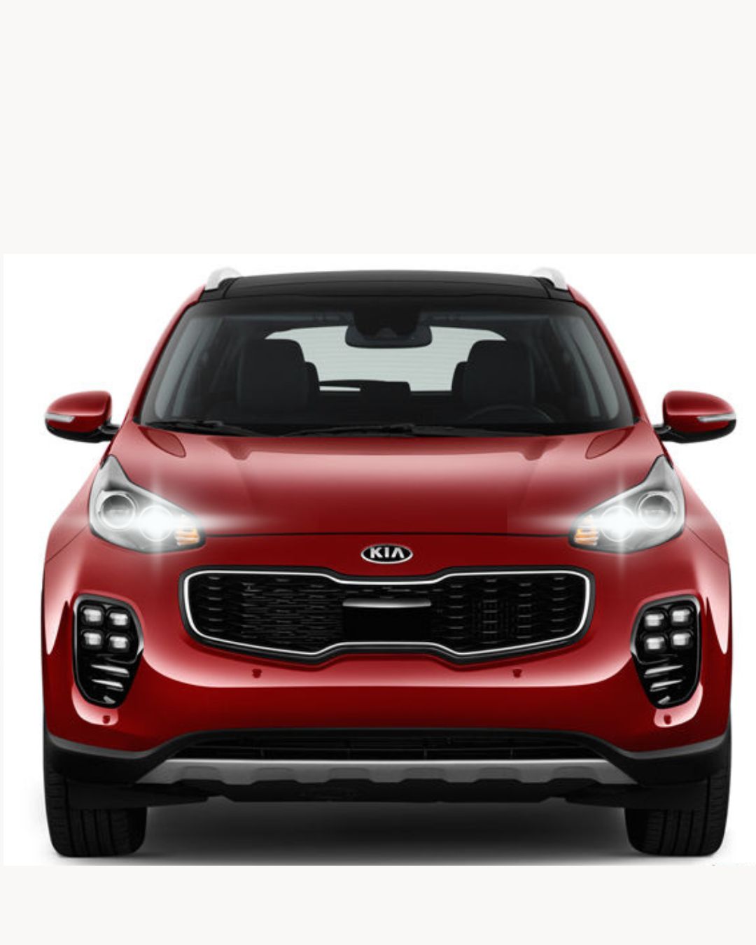 πππKIT FULL LED KIA SPORTAGE LED LAMPS H7 6000K XENON HIGH BEAM NO FAILURE