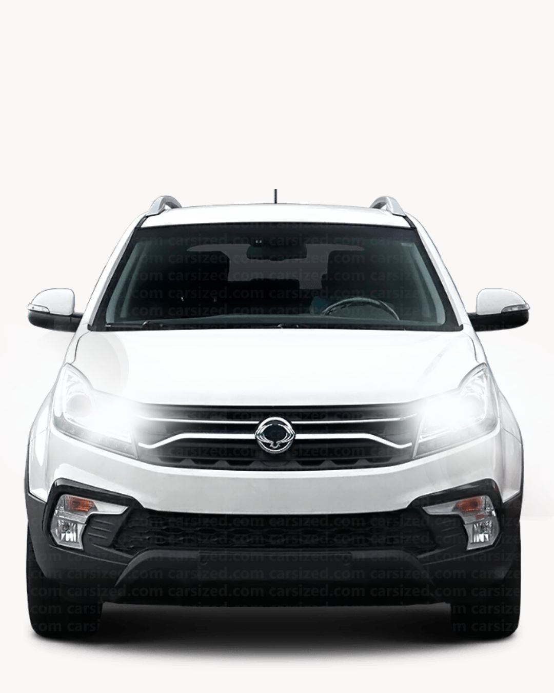 SSANGYONG KORANDO HIGH BEAM LED KIT from 2013 LED H1 NO FAILURE 6400 LUMEN 6000K