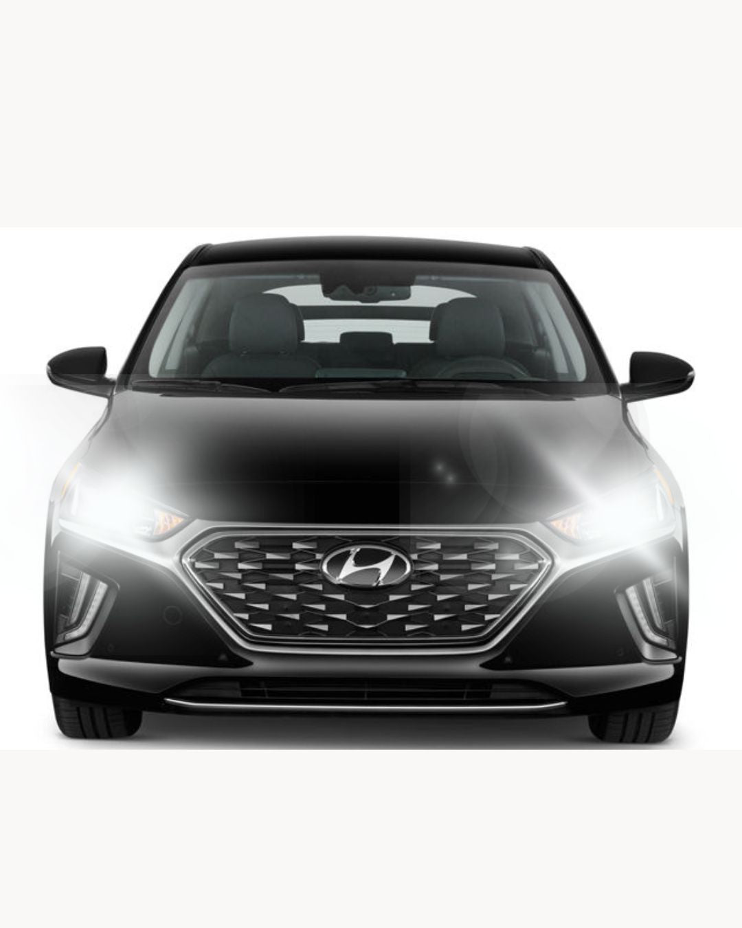 FULL LED KIT H7 6000K CANBUS LED HYUNDAI IONIQ 9600 LUMEN LOW BEAM