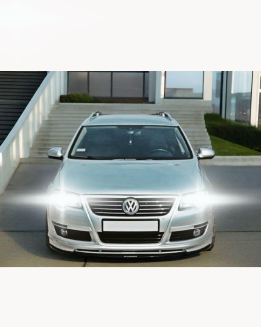 VW PASSAT B6 FULL LED HEADLIGHT KIT LOW BEAM HIGH BEAM POSITION LED CANBUS