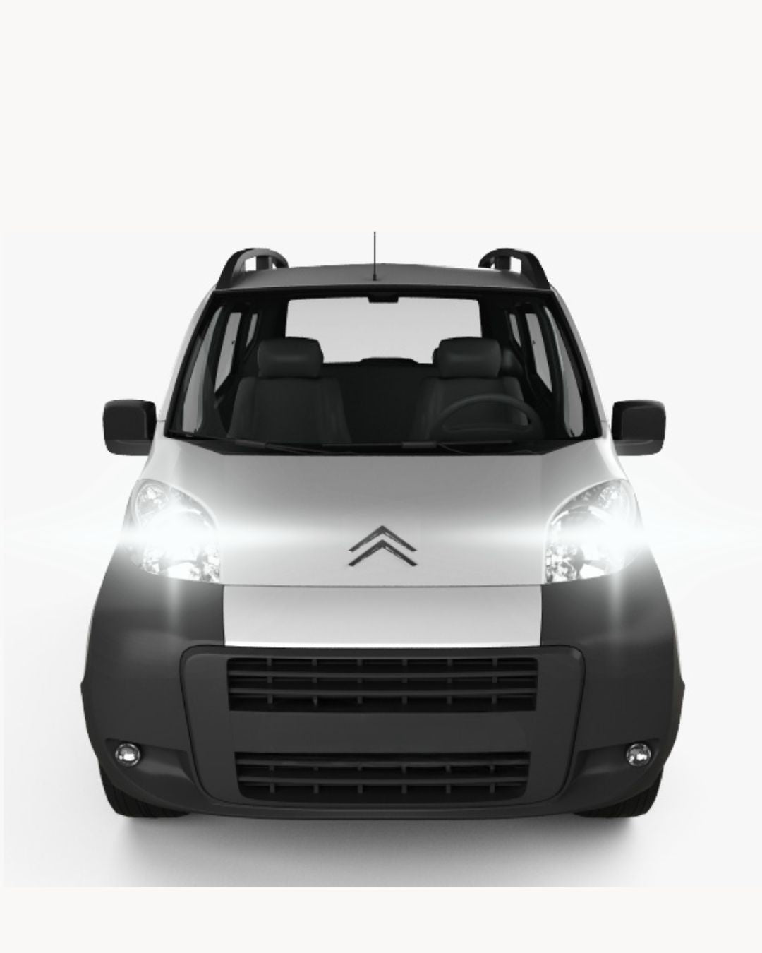 😎😎KIT LED H4 6000K CITROEN NEMO ACCENSIONE ISTANTANEA NO AVARIA ULTRALUMINOSI