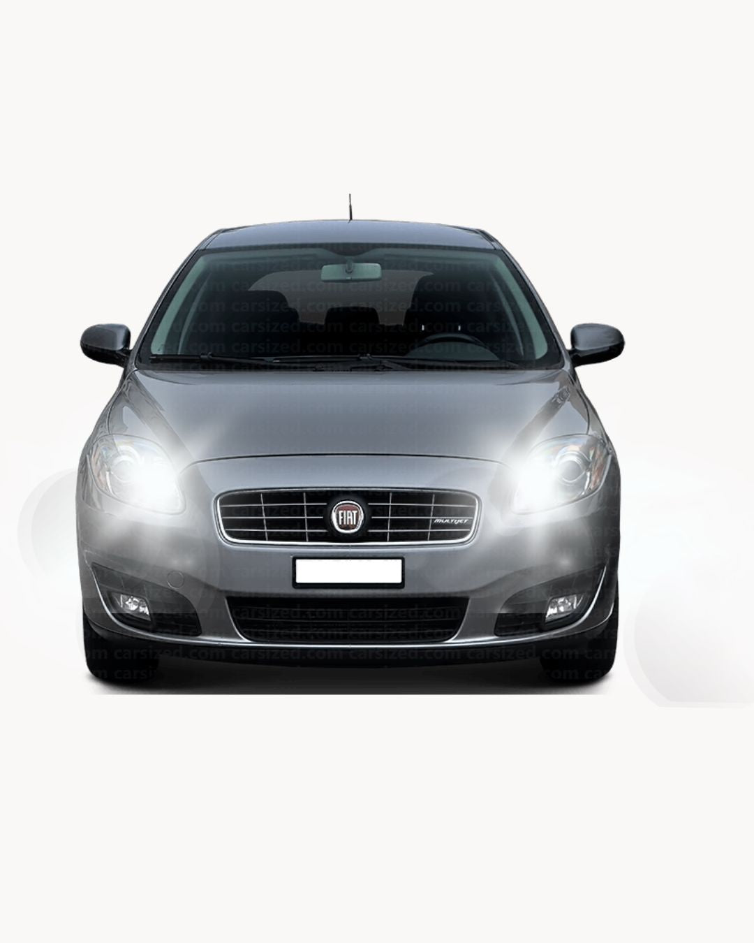 KIT LED H1 CANBUS HIGH BEAM FIAT CROMA RESTYLING 10000 LUMEN 6000K WHITE