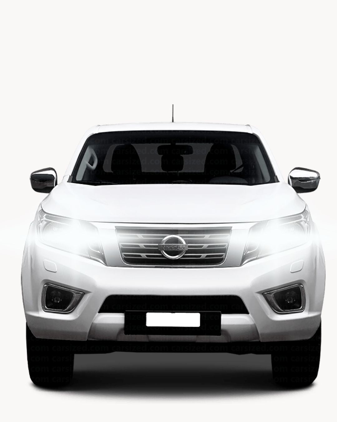 KIT H4 A LED NISSAN NAVARA LAMPADE LED H4 6000K XENON BIANCO NO AVARIA LUCI