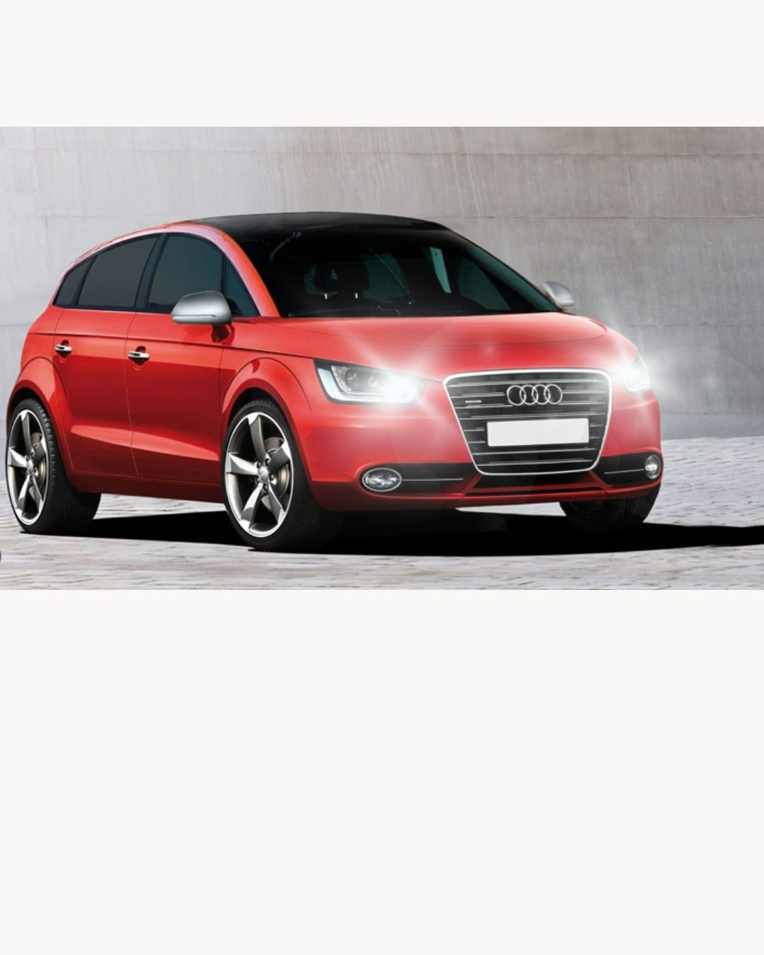 AUDI A2 H7 LED KIT 6000K WHITE 6400 LUMEN XENON XENO NO ERROR LOW BEAM