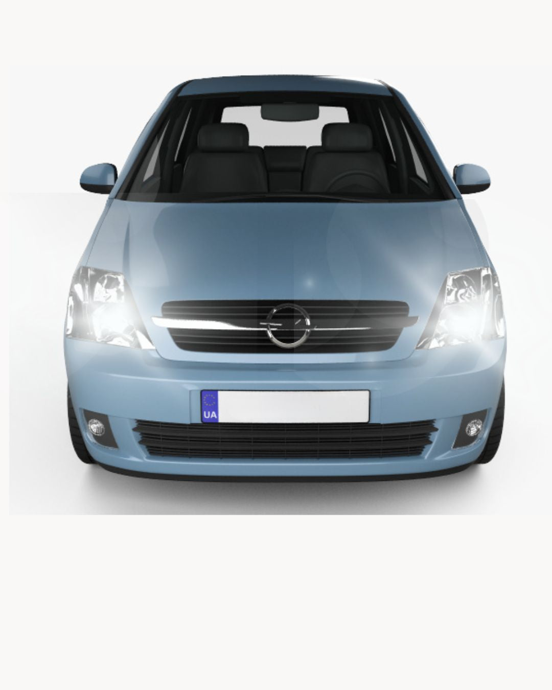 OPEL MERIVA H7 LED KIT 6000K WHITE 6000 LUMEN CANBUS LOW BEAM