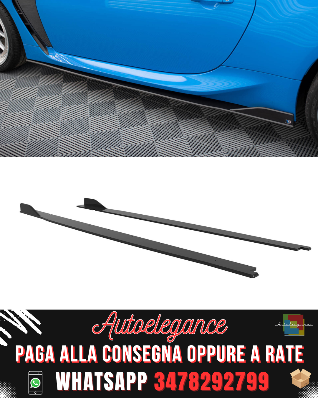 STREET PRO SIDE SKIRTS V.2 suitable for TOYOTA GR86 MK1