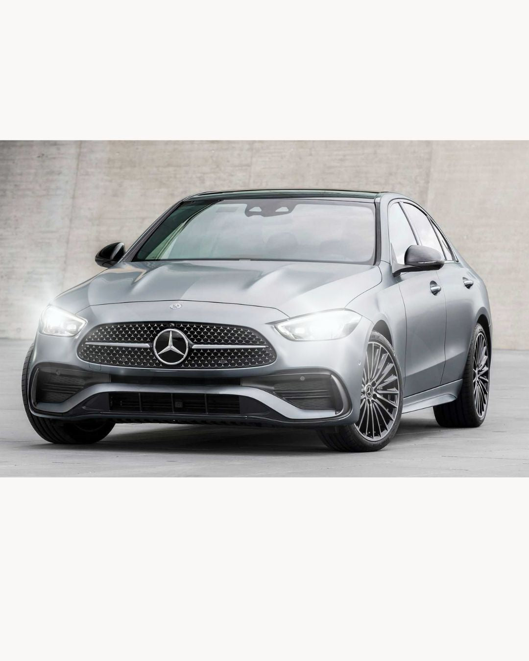 H7 LED HIGH BEAM LAMP KIT MERCEDES C CLASS W205 6000K 6400 LUMEN NO ERROR