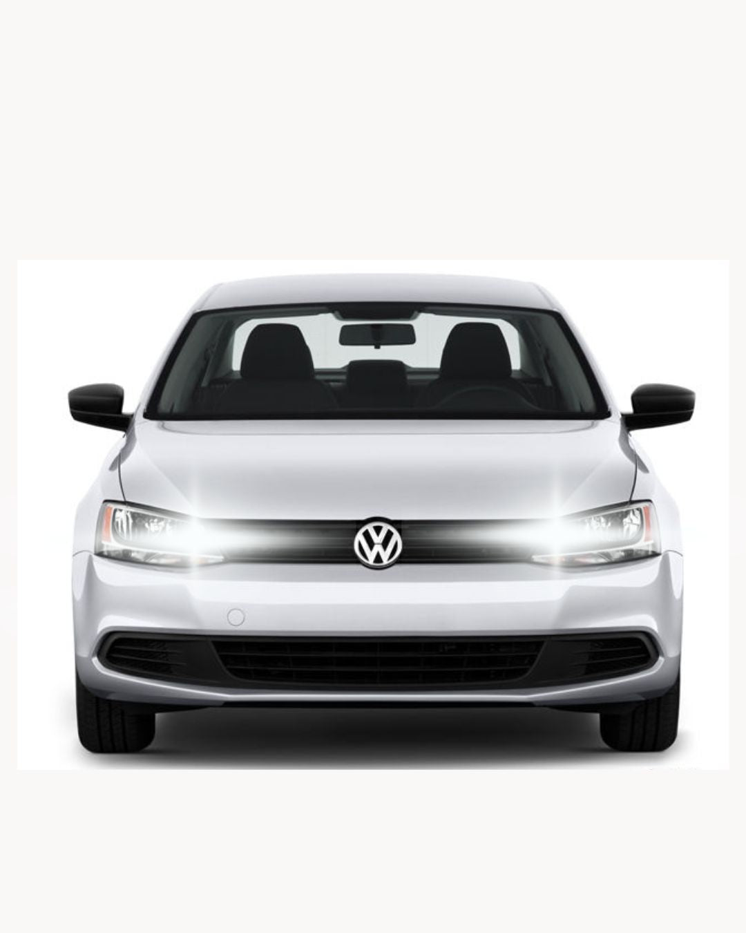 😎FULL LED KIT H7 CANBUS VOLKSWAGEN JETTA VI 6000K WHITE 6400 LUMEN HIGH BEAM